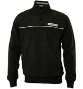 Henri Lloyd Black 1/4 Zip Fastening