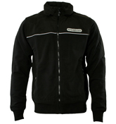 Black Full Zip Fastening