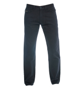 Burcott Navy Regular Fit Jeans -