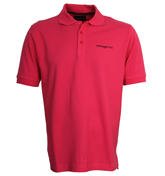Cowes Cerise Pink Pique Polo Shirt
