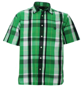 Larne Green Check Shirt