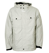 Silver Hooded Jacket