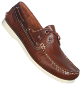 Henri Lloyd Viking Conker Brown Deck Shoes