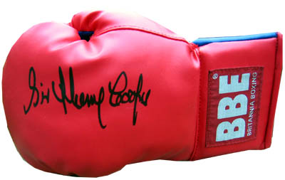 Henry Cooper signed Glove