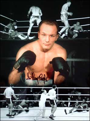 Henry Cooper signed montage photo