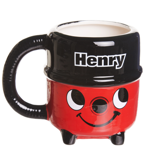 Henry The Hoover Shaped Mug
