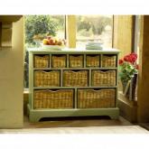 Heritage Green Farmhouse Chest - 10 Drawer
