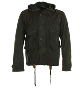 Heritage Research Green Longline Parka