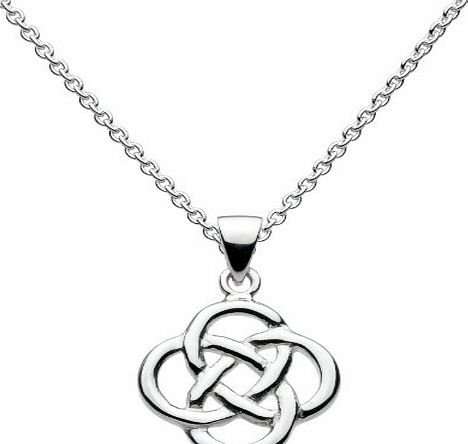 Heritage Womens Sterling Silver Celtic Knot Necklace, 9284HP 18``