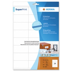 Herma SuperPrint Labels Chlorine-free