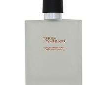Hermes Terre DHermes Aftershave Lotion 100ml