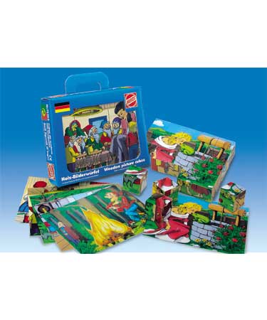 Heros Wooden Toys PUZZLE CUBES.