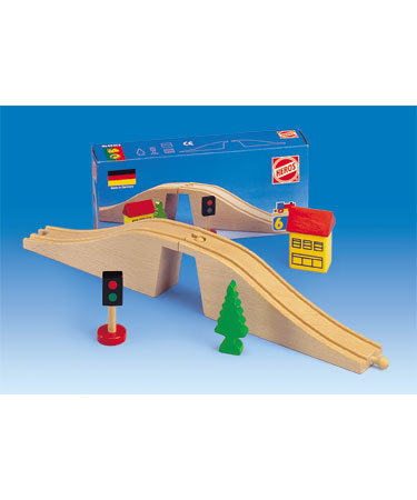 Heros Wooden Toys Track BRIDGE set.