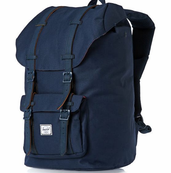 Herschel Little America Backpack - Navy/navy Pu