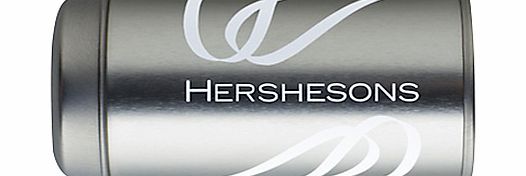 Hershesons Clear Snag Free Hair Bands, Tin of 50