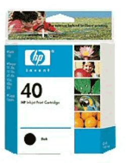 Hewlett Packard 51640A OEM Black Inkjet Cartridge