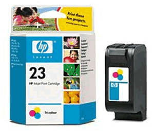 Hewlett Packard C1823D - HP23 -OEM Tri-Colour Inkjet Cartridge
