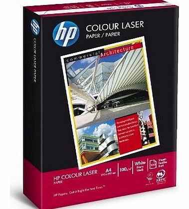 Hewlett Packard HP Color Laser Paper - Plain paper - A4 (210 x 297 mm) - 100 g/m2 - 500 sheet(s)
