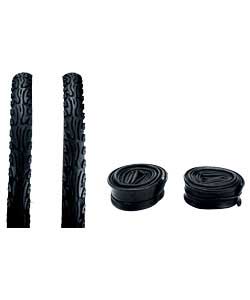 Hi Gear 26 Tyre and Tube Set