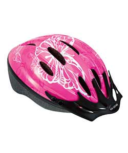 Hi Gear Girls Butterfly Cycle Helmet