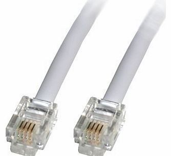 Hi-Tec 20m 20 meter RJ11 ADSL Broadband Cable BT Modem Router Lead