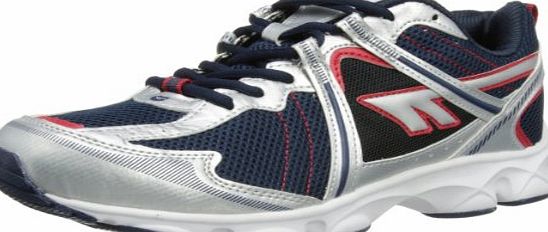 Hi-Tec Fulcrum, Mens Low-Top Trainers, Navy/Silver/Red, 7 UK