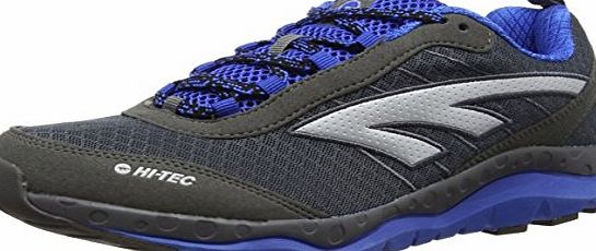 Hi-Tec Haraka Ii, Men Fitness Shoes, Grey (Charcoal/Royal/Silver 051), 10 UK (44 EU)