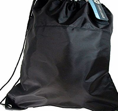 Hi-Tec  Boys, Mens Large Gym, Trainer, Drawstring Bag In Black
