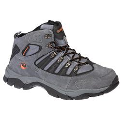 Hi Tec Male HIT1103 Leather/Textile Upper Textile Lining Boots in Graphite