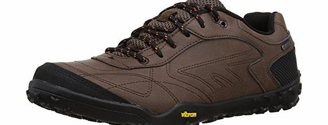 Hi-Tec Mens Bartholo Waterproof Trekking and Hiking Shoes O002842/042/01 Chocolate/Black/Burnt Orange 9 UK, 43 EU
