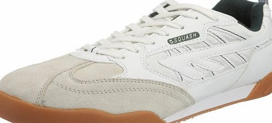 Hi-Tec Sports Unisex Squash Classic Trainer White/Green 62622 9 UK
