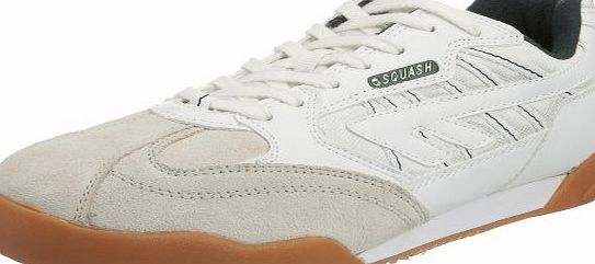 Hi-Tec Unisex Squash Classic Trainer White/Green 62622 6 UK