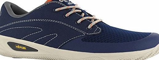 Hi-Tec V-LITE RIO QUEST Mens Walking Trainers Lightweight Navy Blue Vibram Clearance