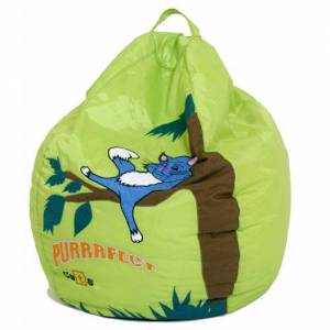 Hibba Purrfect Cats Bean Bag - Green Tree