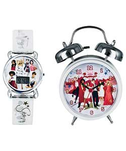 High School Musical Twinbell Clock and Watch Set