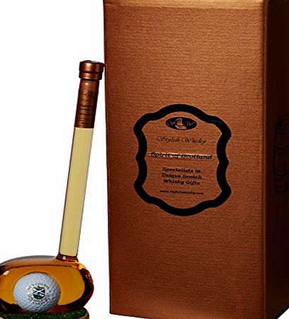 Highland Malt Golf Club Shaped Bottle with Golf Ball Blended Whisky, 20 cl