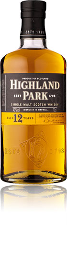 Highland Park 12 year old Malt Whisky 70cl
