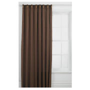 Tesco Plain Canvas Unlined Belt Top Curtains-