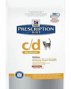 Prescription C/D Feline Cat Food Chicken 1.5kg