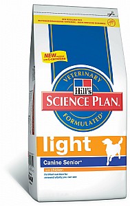 hills Science Plan Canine Senior (Light):12kg