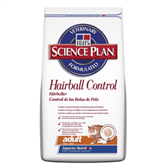 Hills Science Plan Feline Adult Hairball Control Cat Food with Chicken 2kg