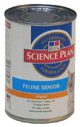 Hills Science Plan Feline Senior Cans Lge