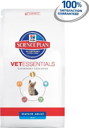 Hills, 2102[^]0105339 Science Plan Vet Essentials Mature Canine