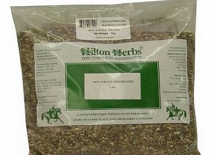 Milk Thistle Seed Bruised, Hilton Herbs, Horse Nutrition, Herbal Products, 1kg