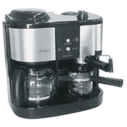 Hinari CC905 2 in 1 Filter and Expresso Coffee Maker
