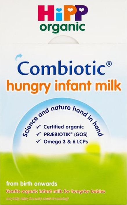 HiPP, 2102[^]0075684 Organic Hungry Baby Infant Milk Powder