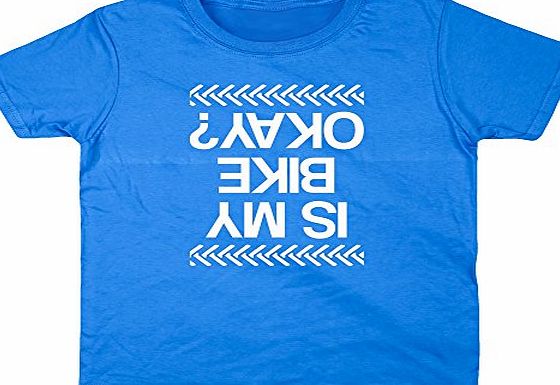HippoWarehouse Is My Bike Okay? kids short sleeve t-shirt