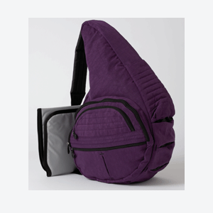 Hippychick Healthy Back Bag -Purple