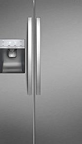 Hisense RS696N4II1 Plumbed American Fridge Freezer Water and Ice Dispenser - Grey