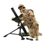 Army Mortar Man
